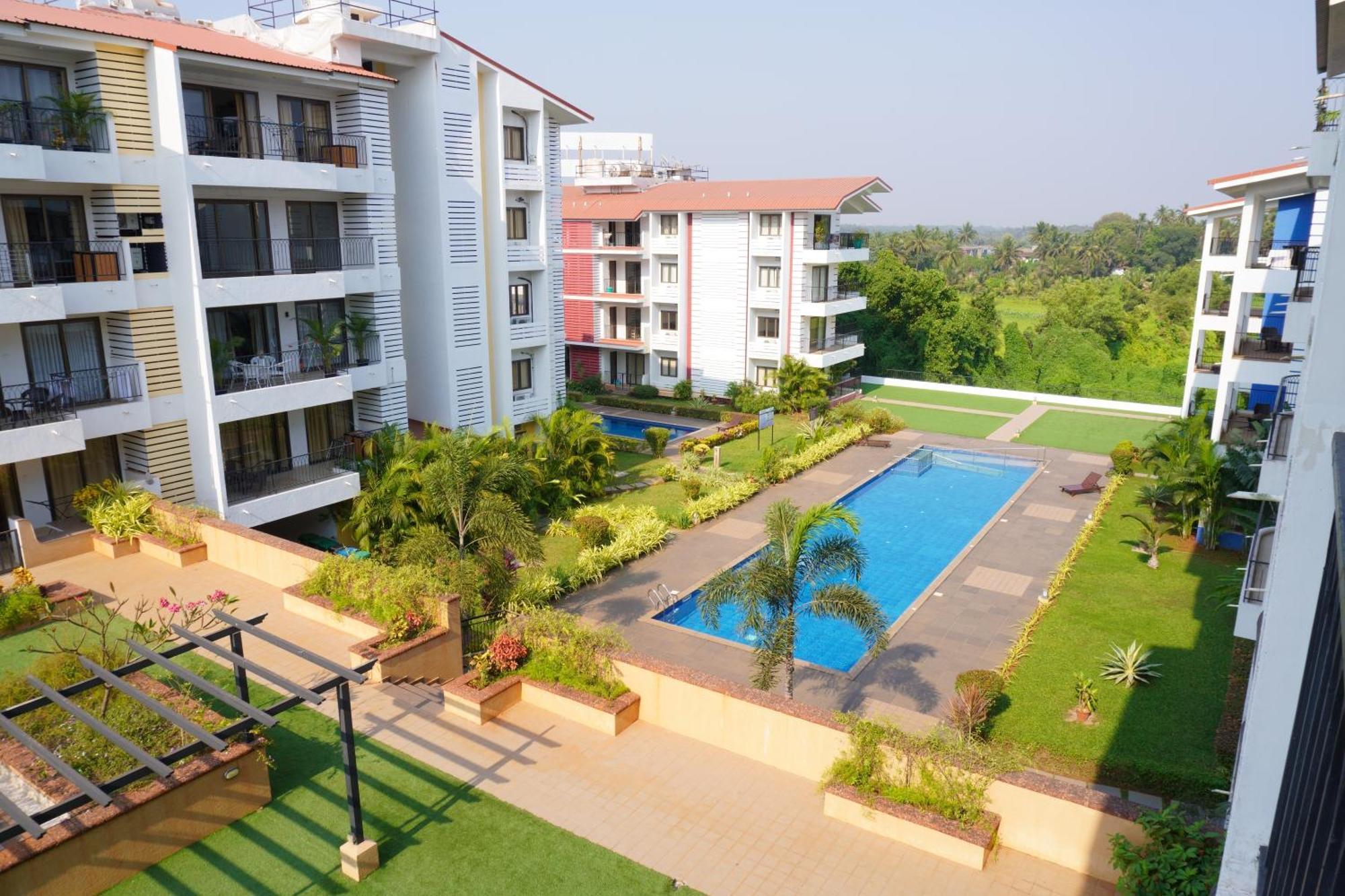 Acron Seawind Baga Arpora Apartment Calangute Bagian luar foto
